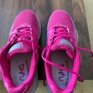 Pink Ryka athletic shoes size 8 - gently used